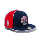 59FIFTY ワシントン・ウィザーズ NBAカスタム オーシャンサイドブルー / フロントドアレッド / オプティックホワイト