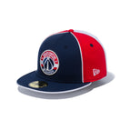 59FIFTY ワシントン・ウィザーズ NBAカスタム オーシャンサイドブルー / フロントドアレッド / オプティックホワイト