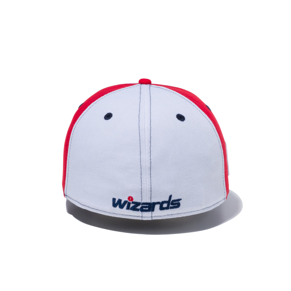 59FIFTY ワシントン・ウィザーズ NBAカスタム オーシャンサイドブルー / フロントドアレッド / オプティックホワイト