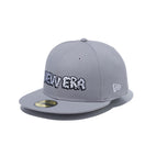 59FIFTY スモークロゴ NEW ERA グレー