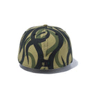 59FIFTY ニューヨーク・ヤンキース トライバルカモ カーキ / グリーン × ブラック