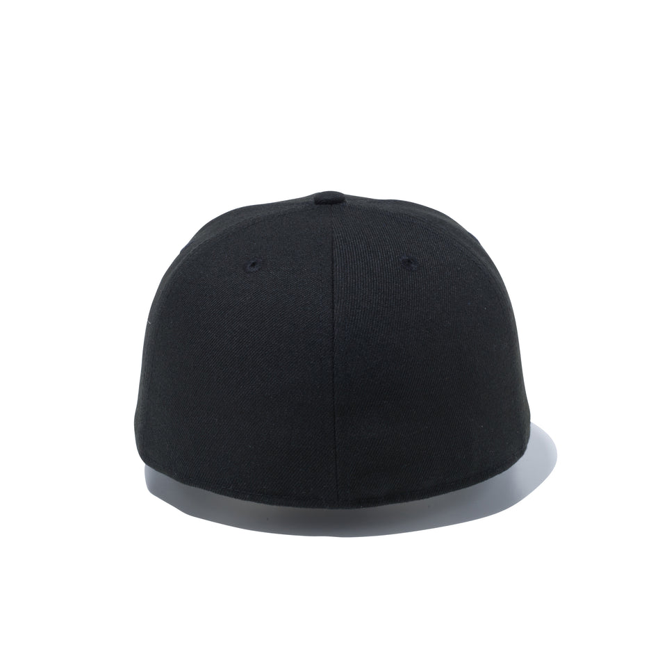 59FIFTY ニューヨーク・ヤンキース ラインストーンバッジ ブラック × シルバー