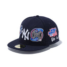 59FIFTY ニューヨーク・ヤンキース MLB ロゴ オールオーバー ネイビー