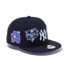 59FIFTY ニューヨーク・ヤンキース MLB ロゴ オールオーバー ネイビー