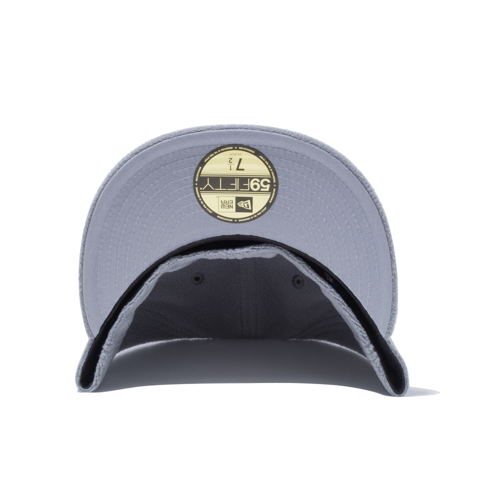 59FIFTY ニューヨーク・ヤンキース マイクロフリース グレー