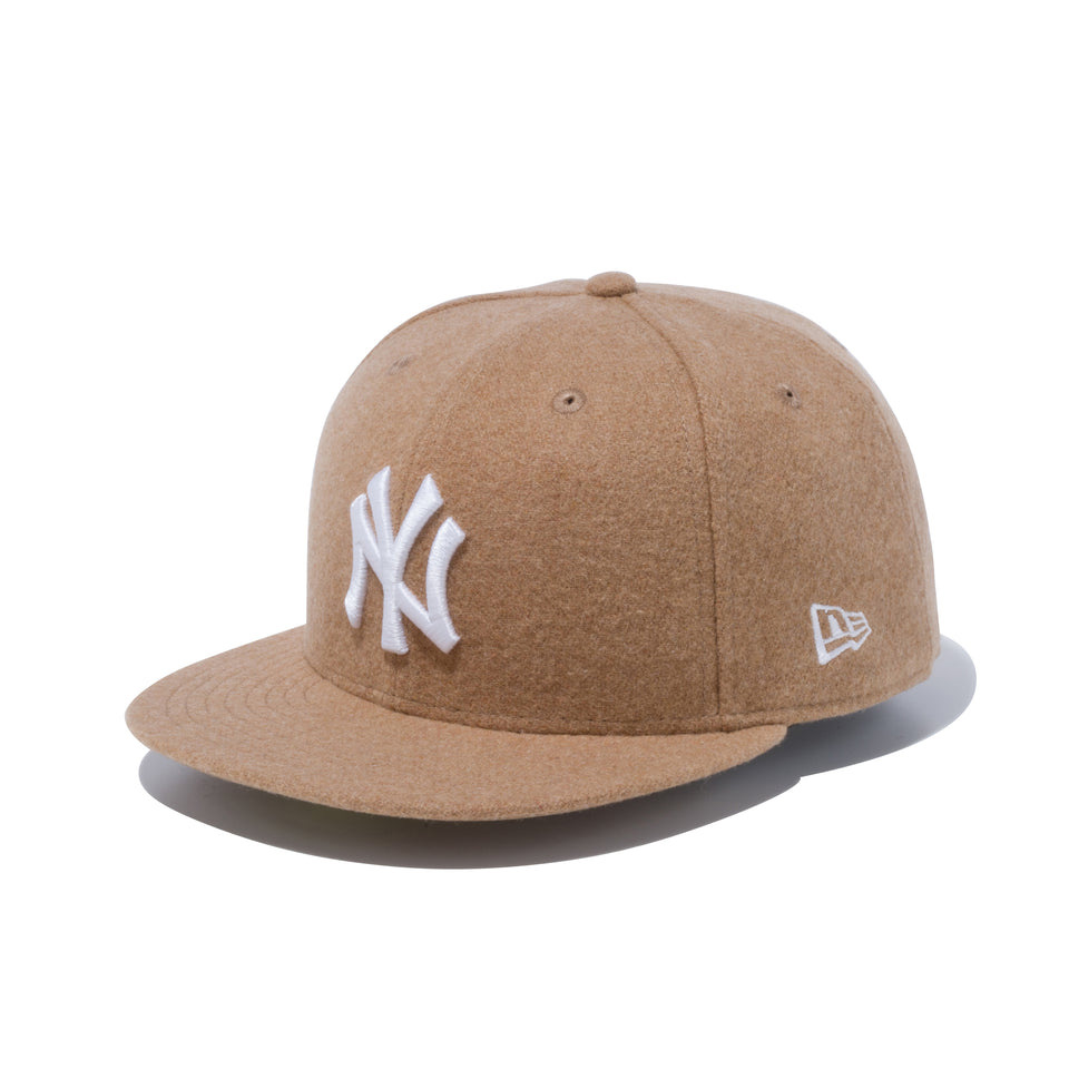 59FIFTY ニューヨーク・ヤンキース メルトン キャメル × スノーホワイト