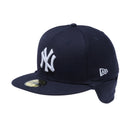 59FIFTY フリップダウン イアーフラップ ニューヨーク・ヤンキース ネイビー