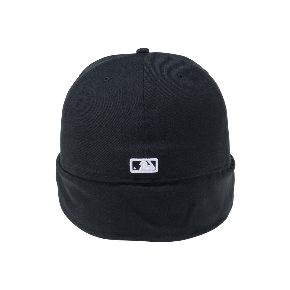 59FIFTY フリップダウン イアーフラップ ニューヨーク・ヤンキース ブラック