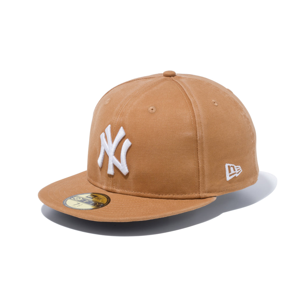 59FIFTY ニューヨーク・ヤンキース ダックキャンバス タン