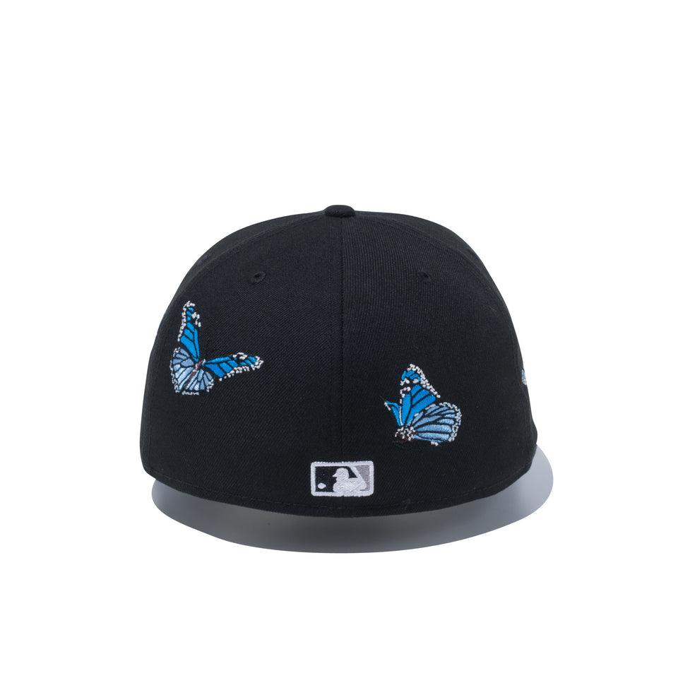 59FIFTY ニューヨーク・ヤンキース バタフライズ ブラック グレーアンダーバイザー