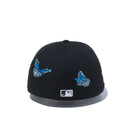 59FIFTY ニューヨーク・ヤンキース バタフライズ ブラック グレーアンダーバイザー