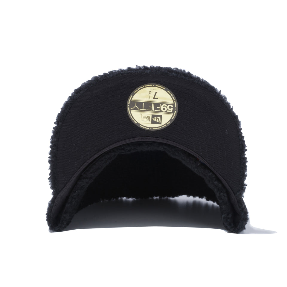 59FIFTY ニューヨーク・ヤンキース ボアフリース ブラック × ブラック