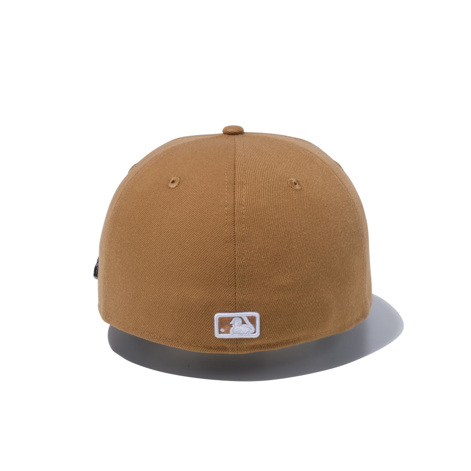 59FIFTY ニューヨーク・ヤンキース ベーシックファブリクス ウィート メタルフラッグロゴ