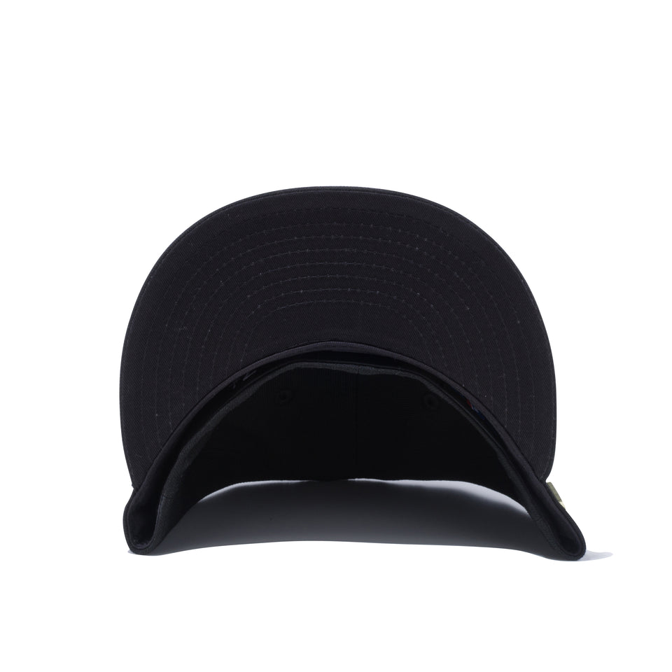 59FIFTY ニューヨーク・ヤンキース ベーシックファブリクス ブラック メタルフラッグロゴ