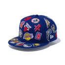 59FIFTY NBA チームロゴ オールオーバー ダークロイヤル