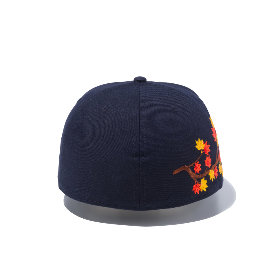 59FIFTY 紅葉 ネイビー