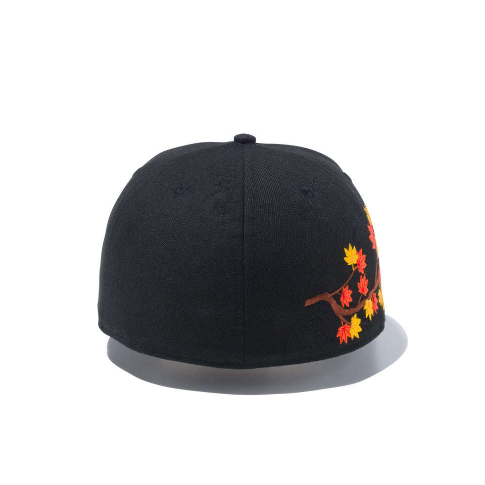 59FIFTY 紅葉 ブラック