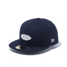 59FIFTY メタルプレート ネイビー × メタリックシルバー