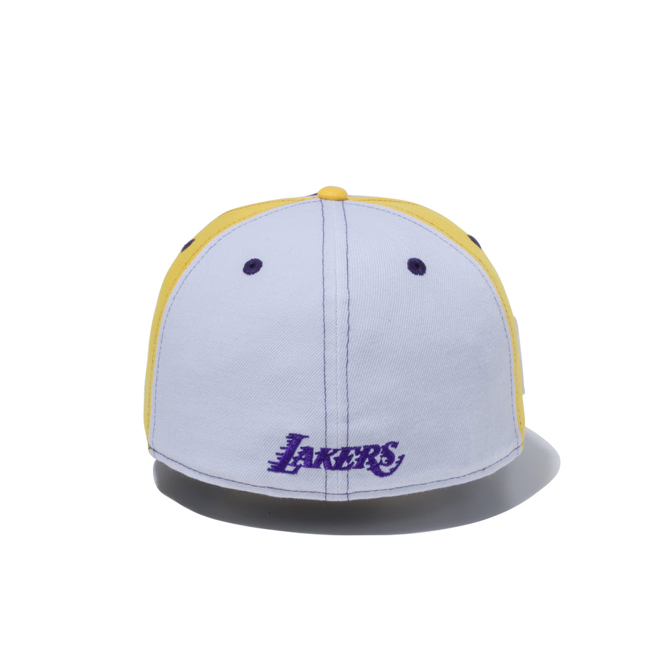 59FIFTY ロサンゼルス・レイカーズ NBAカスタム パープル / キャナリーイエロー / オプティックホワイト