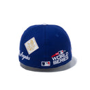 59FIFTY ロサンゼルス・ドジャース MLB ロゴ オールオーバー ダークロイヤル
