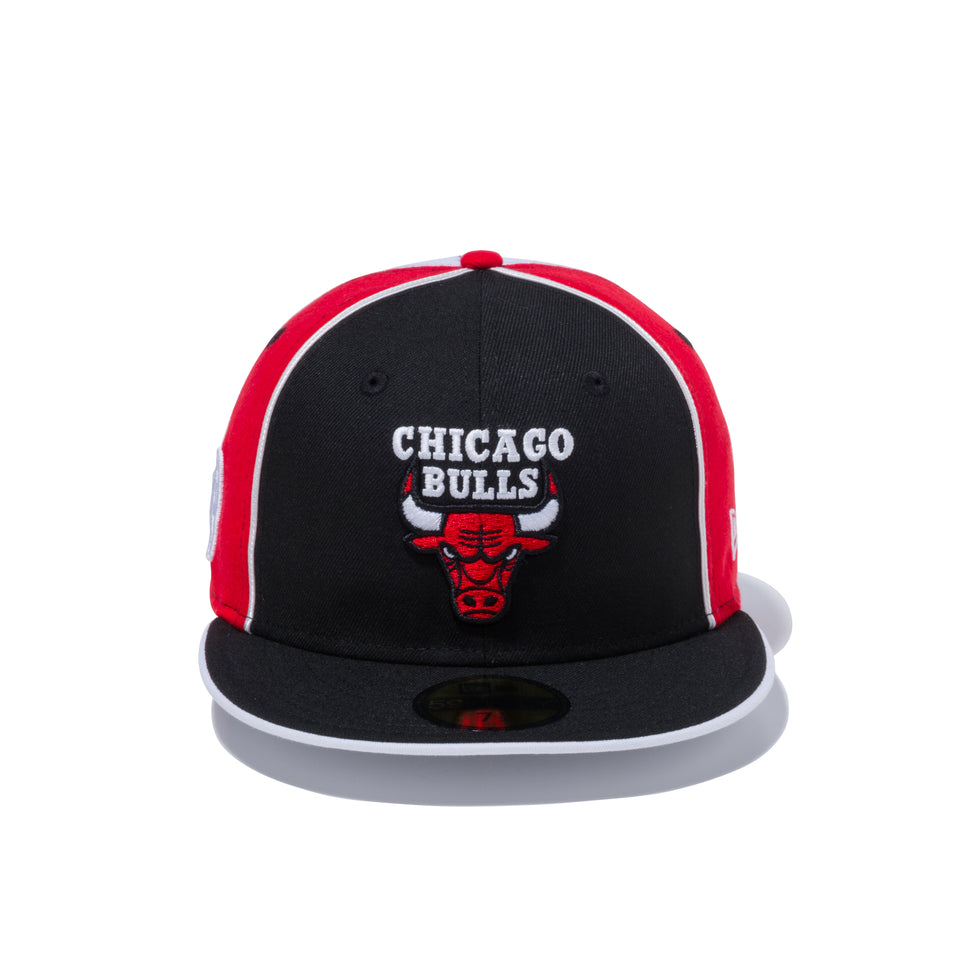 59FIFTY シカゴ・ブルズ NBAカスタム ブラック / フロントドアレッド / オプティックホワイト