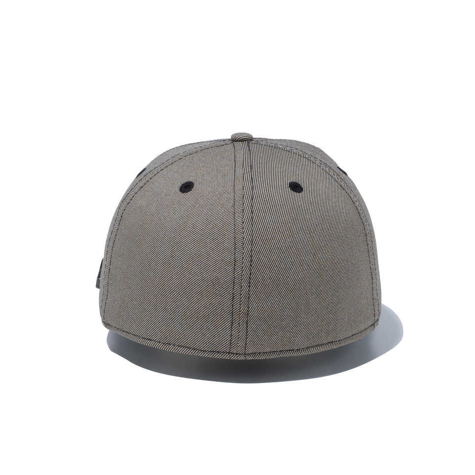 59FIFTY シャンブレー ベージュ メタルフラッグロゴ