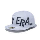 59FIFTY ビッグハンドエンブロイダリー NEW ERA ホワイト × ブラック