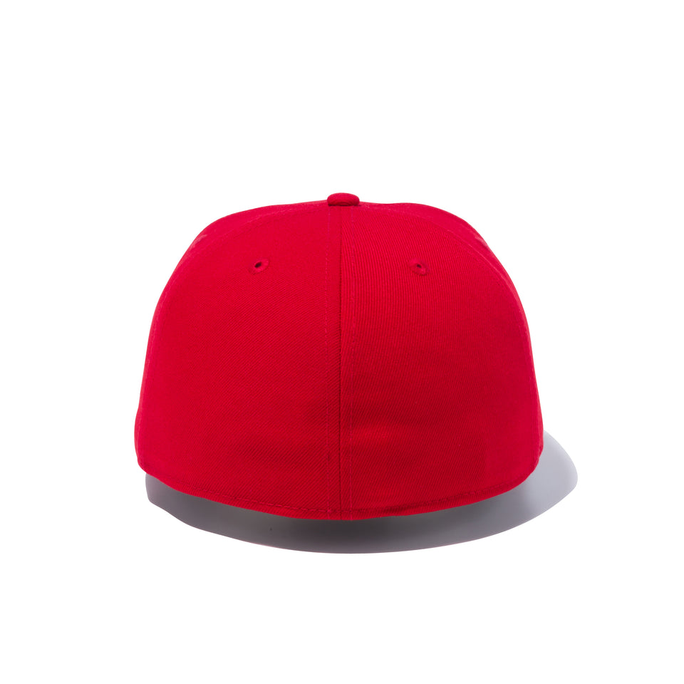 59FIFTY ロゴエンブロイダリー エンブレム スカーレット