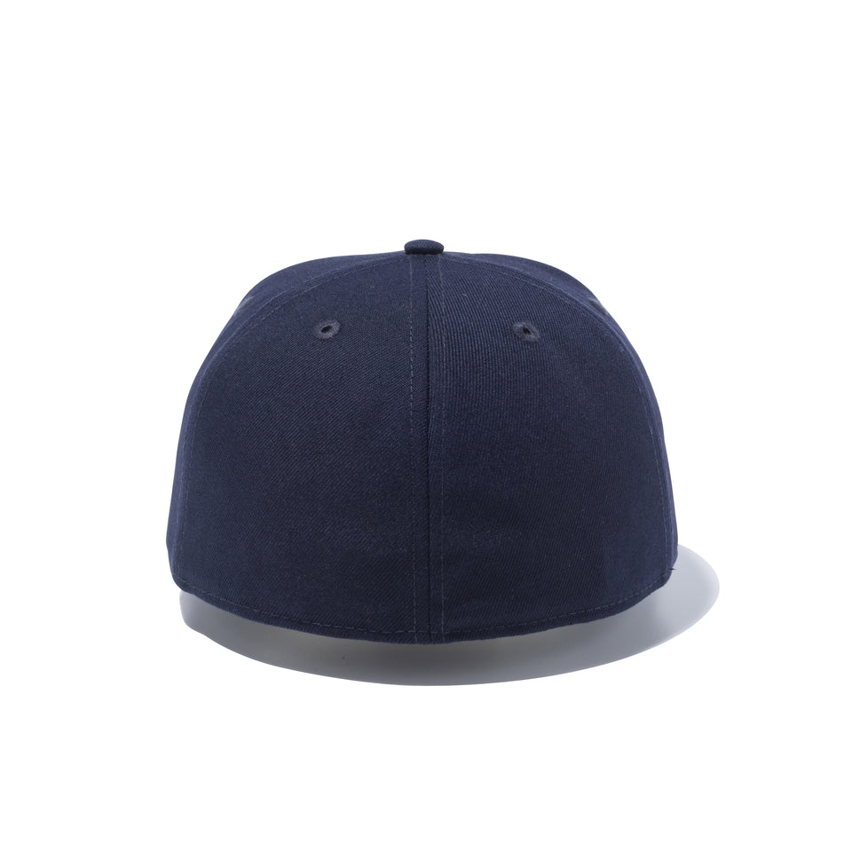 59FIFTY ロゴエンブロイダリー エンブレム ネイビー