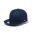 59FIFTY メタルフラッグロゴ インディゴデニム