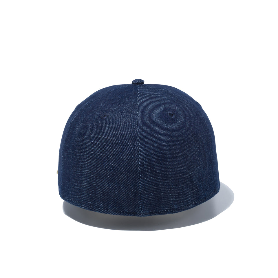 59FIFTY メタルフラッグロゴ インディゴデニム