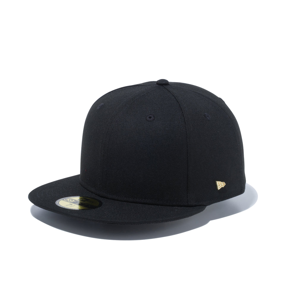 59FIFTY メタルフラッグロゴ ブラック