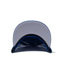 Youth 9FIFTY トラッカー ダックキャンバス レザーパッチ ライトロイヤル