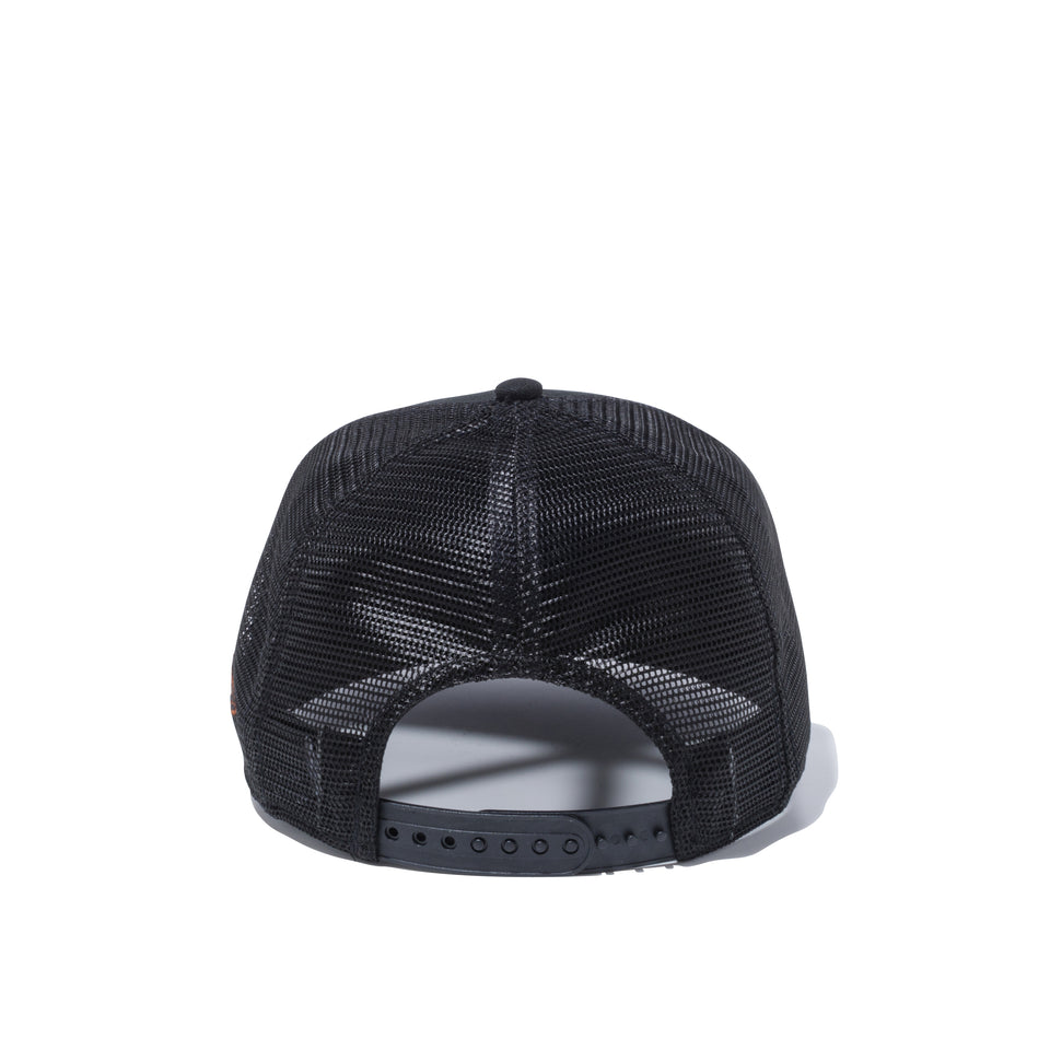 Youth 9FIFTY トラッカー ダックキャンバス レザーパッチ ブラック