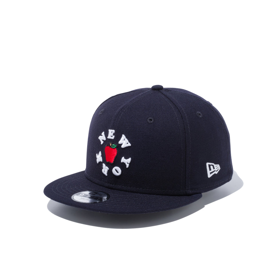 Youth 9FIFTY ビッグアップル NEW YORK ネイビー