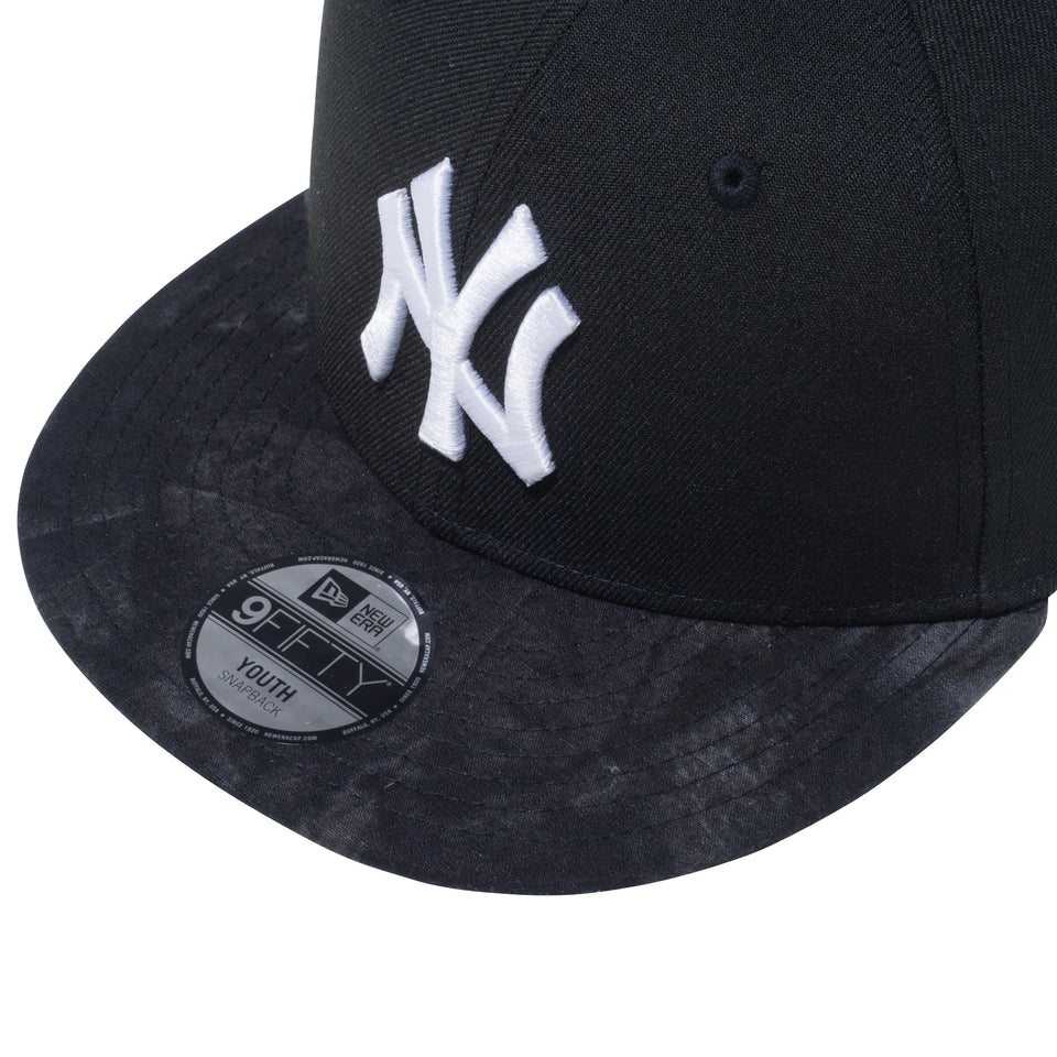 Youth 9FIFTY ニューヨーク・ヤンキース ブラック / ナイトツリーカモ