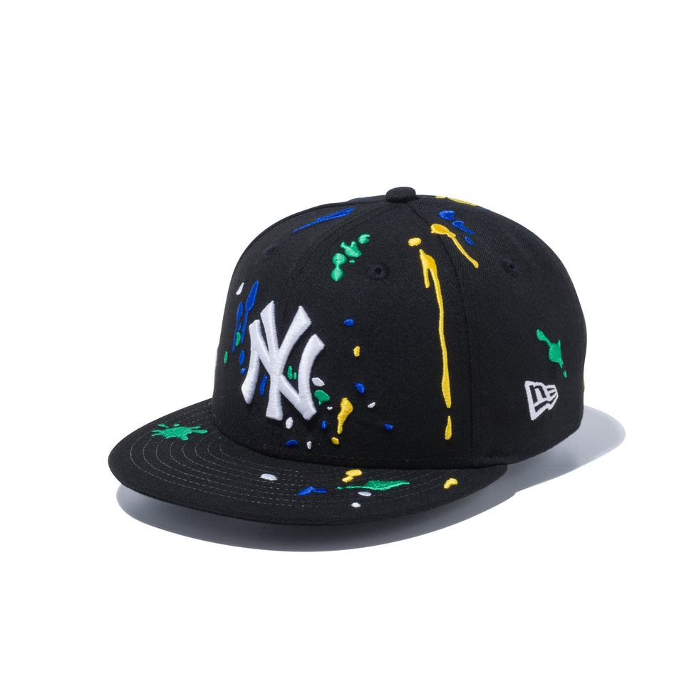 Youth 9FIFTY ニューヨーク・ヤンキース スプラッシュエンブロイダリー ブラック
