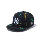 Youth 9FIFTY ニューヨーク・ヤンキース スプラッシュエンブロイダリー ブラック