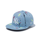 Youth 9FIFTY ニューヨーク・ヤンキース スプラッシュエンブロイダリー ウォッシュドデニム