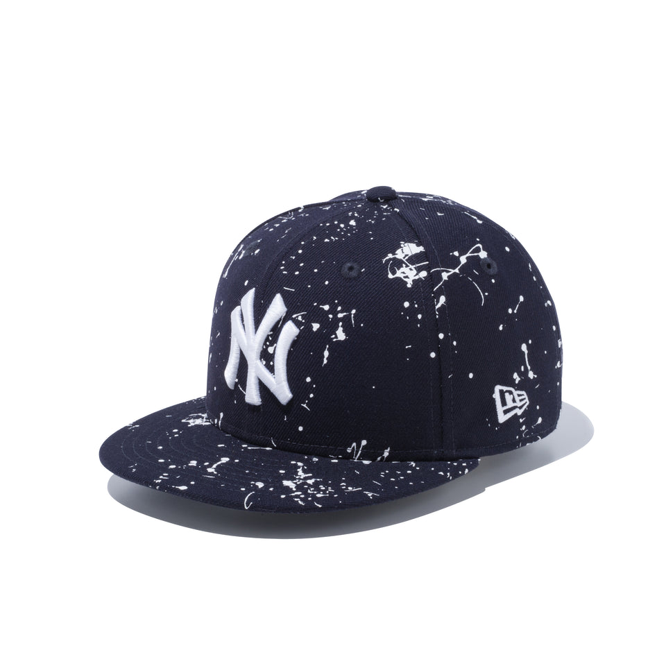 Youth 9FIFTY ニューヨーク・ヤンキース スプラッシュペイント ネイビー