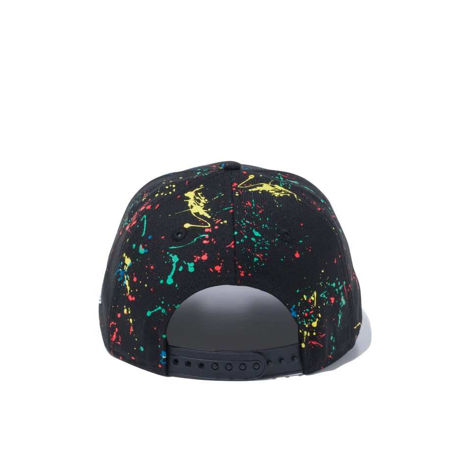 Youth 9FIFTY ニューヨーク・ヤンキース スプラッシュペイント ブラック
