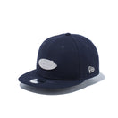 Youth 9FIFTY メタルプレート ネイビー × メタリックシルバー