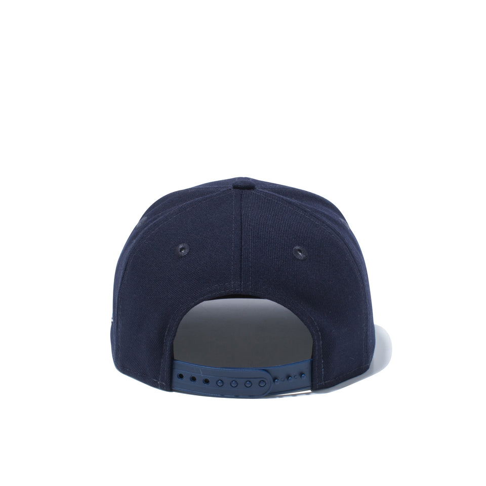 Youth 9FIFTY メタルプレート ネイビー × メタリックシルバー