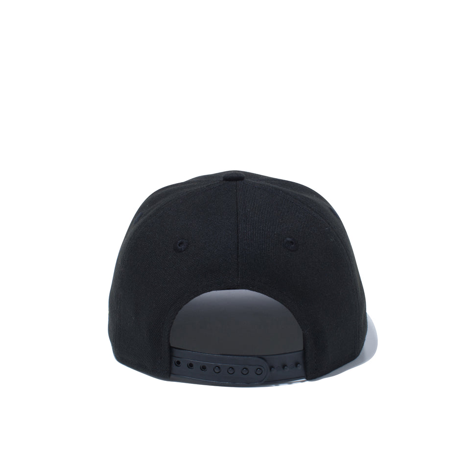 Youth 9FIFTY メタルプレート ブラック × メタリックゴールド