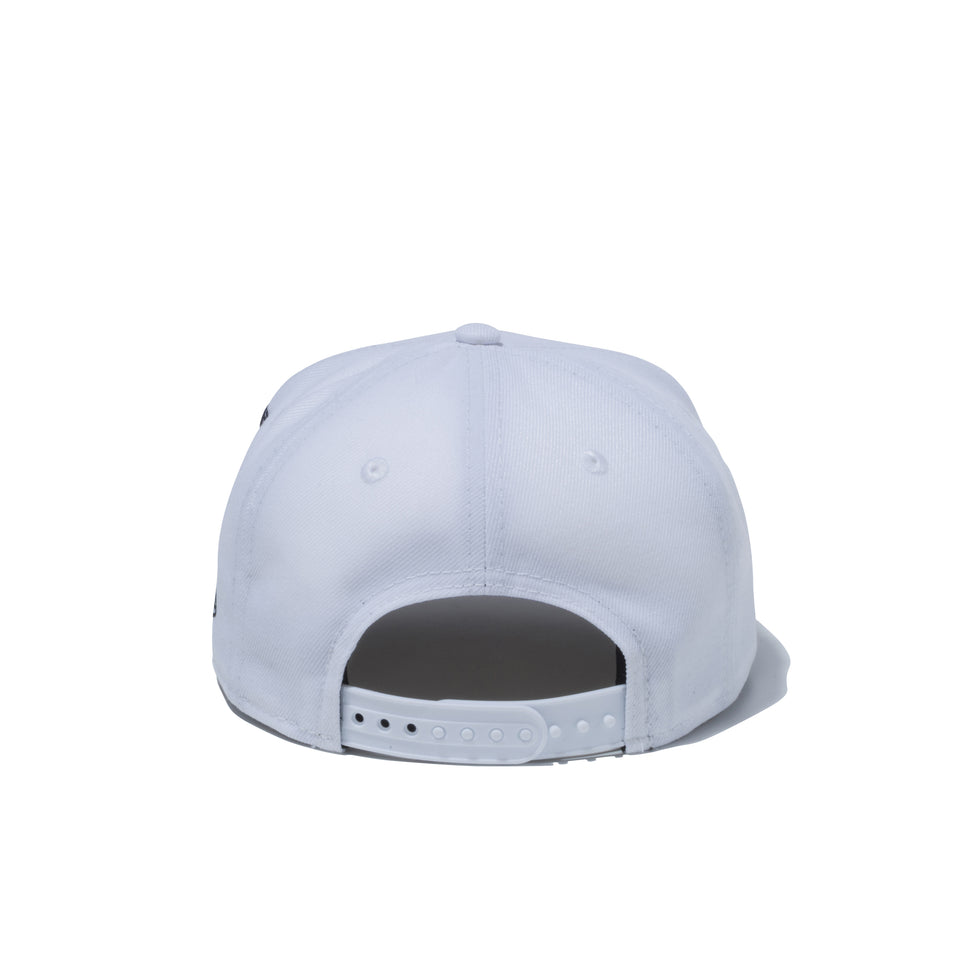 Youth 9FIFTY ビッグハンドエンブロイダリー NEW ERA ホワイト × ブラック