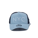 Youth 9FORTY A-Frame トラッカー デニム NYC ウォッシュドデニム × スノーホワイト