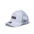 Youth 9FORTY A-Frame トラッカー ラバーロゴ NEW ERA ホワイト