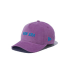 Youth 9FORTY A-Frame マイクロコーデュロイ NEW ERA ロゴ パープル × ブライトターコイズ