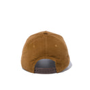 Youth 9FORTY A-Frame マイクロコーデュロイ NEW ERA ロゴ ブラウン × マニラ