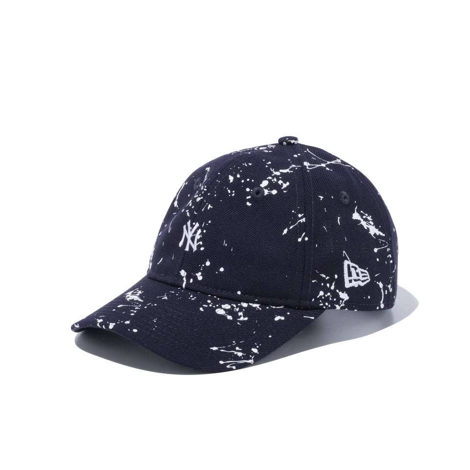 Youth 9TWENTY ニューヨーク・ヤンキース スプラッシュペイント ミニロゴ  ネイビー